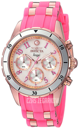 Invicta Angel Biały/Stal w kolorze różowego złota Ø40 mm 24900