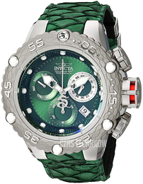 Invicta Subaqua Zielony/Skóra Ø51.2 mm 25066