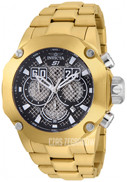 Invicta S1 Czarny/Stal w odcieniu złota Ø52 mm 25295