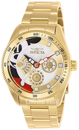 Invicta Wielokolorowy/Stal w odcieniu złota Ø38 mm 25447