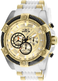Invicta Bolt Żółte złoto/Stal w odcieniu złota Ø52 mm 25528
