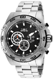 Invicta Speedway Czarny/Stal Ø52 mm 25533