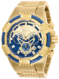 Invicta Bolt Wielokolorowy/Stal w odcieniu złota Ø52 mm 25542