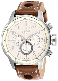 Invicta S1 Kremowy/Skóra Ø48 mm 25724