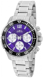 Invicta Pro Diver Purpurowy/Stal Ø38 mm 25748