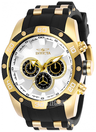 Invicta Speedway Srebrny/Stal w odcieniu złota Ø48 mm 25834