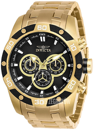 Invicta Speedway Czarny/Stal w odcieniu złota Ø48 mm 25840