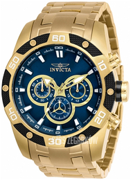 Invicta Speedway Niebieski/Stal w odcieniu złota Ø48 mm 25841