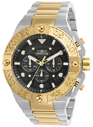 Invicta Pro Diver Czarny/Stal w odcieniu złota Ø50 mm 25846