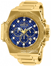 Invicta Akula Niebieski/Stal w odcieniu złota Ø58 mm 26041