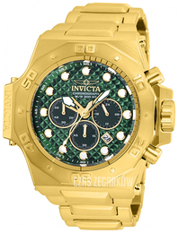 Invicta Akula Zielony/Stal w odcieniu złota Ø58 mm 26042