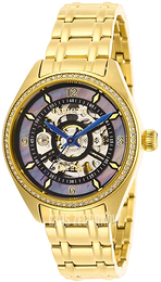 Invicta Niebieski/Stal w odcieniu złota Ø34 mm 26356