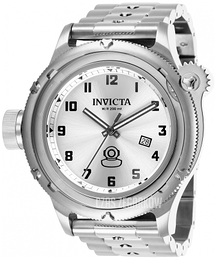 Invicta Russian Diver Srebrny/Stal Ø52 mm 26465