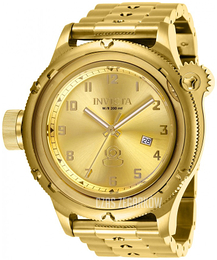 Invicta Russian Diver Żółte złoto/Stal w odcieniu złota Ø52 mm 26466
