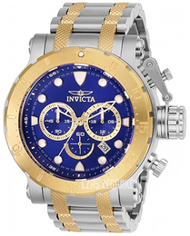Invicta Coalition Forces Niebieski/Stal w odcieniu złota Ø52 mm 26498