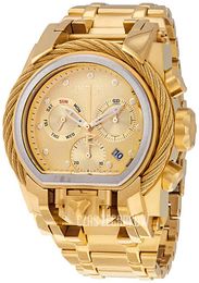 Invicta Reserve Żółte złoto/Stal w odcieniu złota Ø52 mm 26586