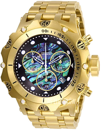 Invicta Venom Niebieski/Stal w odcieniu złota Ø52 mm 26688