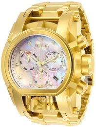 Invicta Reserve Biały/Stal w odcieniu złota Ø52 mm 26707