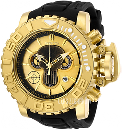 Invicta Marvel Żółte złoto/Guma Ø58 mm 26788