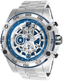 Invicta Marvel Niebieski/Stal Ø52 mm 26793