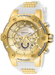 Invicta Bolt Żółte złoto/Stal w odcieniu złota Ø51.5 mm 26814