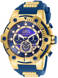 Invicta Bolt Niebieski/Stal w odcieniu złota Ø51.5 mm 26816