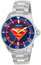 Invicta DC Comics Niebieski/Stal Ø38 mm 26898
