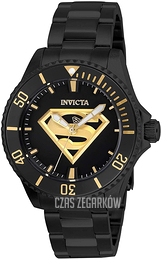 Invicta Dc Comics Czarny/Stal Ø38 mm 26899