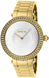 Invicta Specialty Biały/Stal w odcieniu złota Ø38 mm 27004