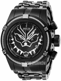 Invicta Marvel Czarny/Stal Ø53 mm 27006