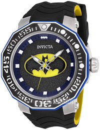 Invicta Dc Comics Czarny/Guma Ø52 mm 27092