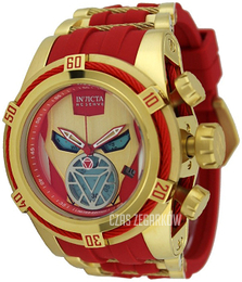 Invicta Marvel Wielokolorowy/Stal w odcieniu złota Ø53 mm 27101