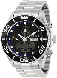 Invicta Dc Comics Czarny/Stal Ø47 mm 27173