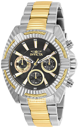 Invicta Bolt Czarny/Stal w odcieniu złota Ø38 mm 27188
