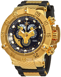 Invicta Subaqua Czarny/Stal w odcieniu złota Ø56 mm 27314