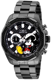 Invicta Disney Czarny/Stal Ø48 mm 27360
