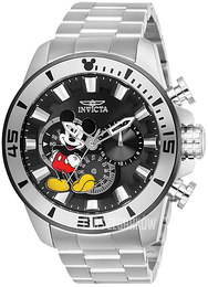Invicta Disney Czarny/Stal Ø48.5 mm 27361