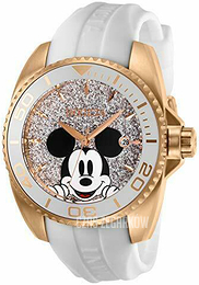 Invicta Disney Srebrny/Guma Ø38 mm 27380