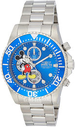 Invicta Disney Niebieski/Stal Ø43 mm 27387