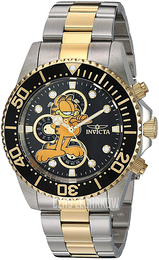 Invicta Character Czarny/Stal w odcieniu złota Ø43 mm 27420