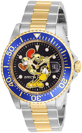 Invicta Character Czarny/Stal w odcieniu złota Ø40 mm 27423