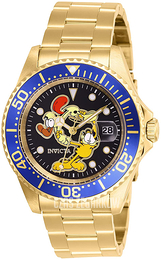 Invicta Character Czarny/Stal w odcieniu złota Ø40 mm 27424