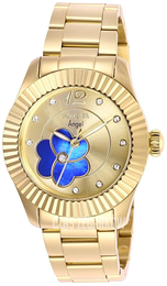 Invicta Angel Żółte złoto/Stal w odcieniu złota Ø35 mm 27439