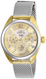 Invicta Angel Żółte złoto/Stal Ø35 mm 27452