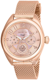 Invicta Angel Różowe złoto/Stal w kolorze różowego złota Ø35 mm 27454