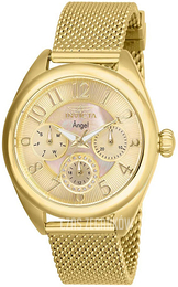 Invicta Angel Żółte złoto/Stal w odcieniu złota Ø35 mm 27455