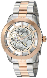 Invicta Szkieletowa tarczy/Stal w kolorze różowego złota Ø45 mm 27553