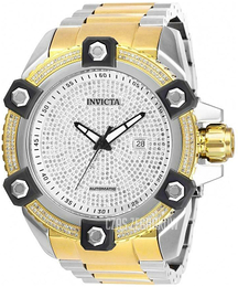 Invicta Zestaw diamentów/Stal w odcieniu złota Ø56 mm 27640