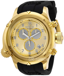 Invicta Russian Diver Żółte złoto/Guma Ø52 mm 27728