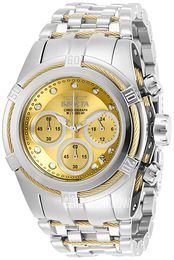 Invicta Bolt Żółte złoto/Stal Ø42 mm 27857